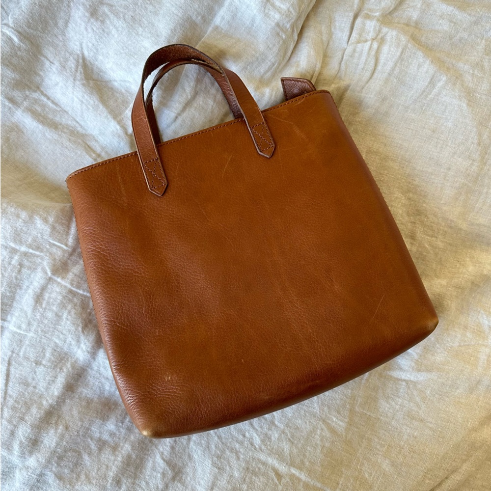 MADEWELL MEDIUM ZIP TOP TOTE
